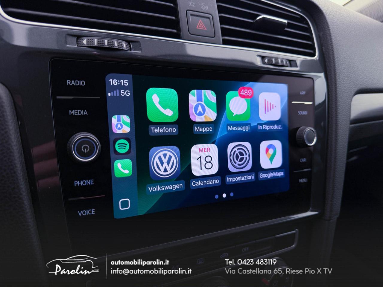 Volkswagen Golf 5 Porte Golf 5p 1.6 tdi Business ACC-CarPlay-LED pack