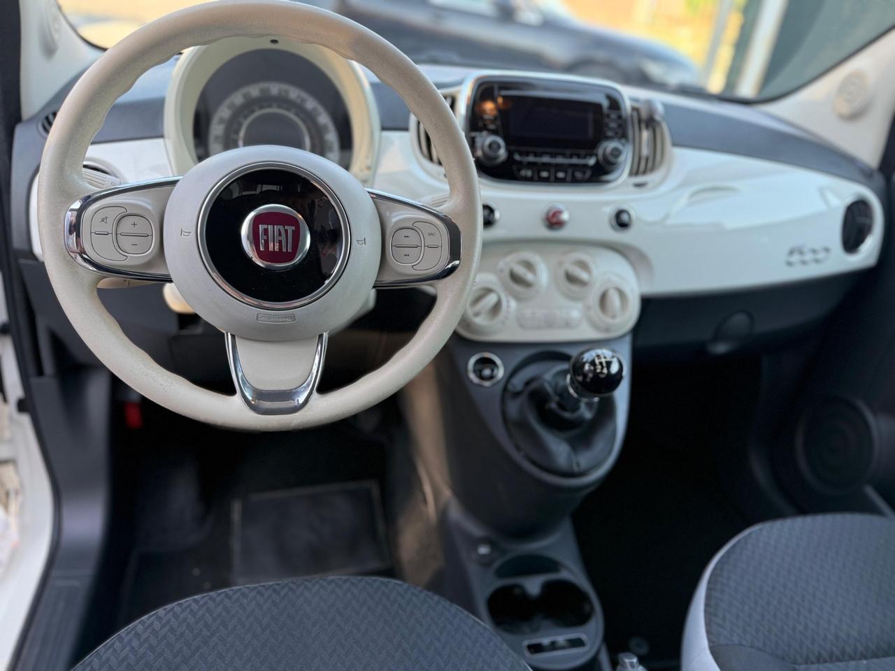 Fiat 500 1.2 Lounge km 140 mil anno 2017 euro 6