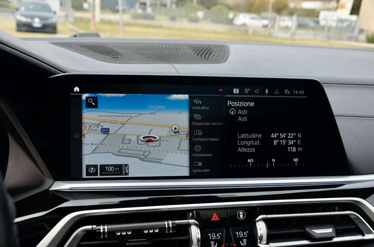 BMW X7 XDRIVE30d INDIVIDUAL COMPOSITION 265cv AUT 7 POSTI, SERVICE BMW, TETTO, HI-FI HARMAN & KARDON, FARI LASER, SOSPENSIONI, PERMUTE