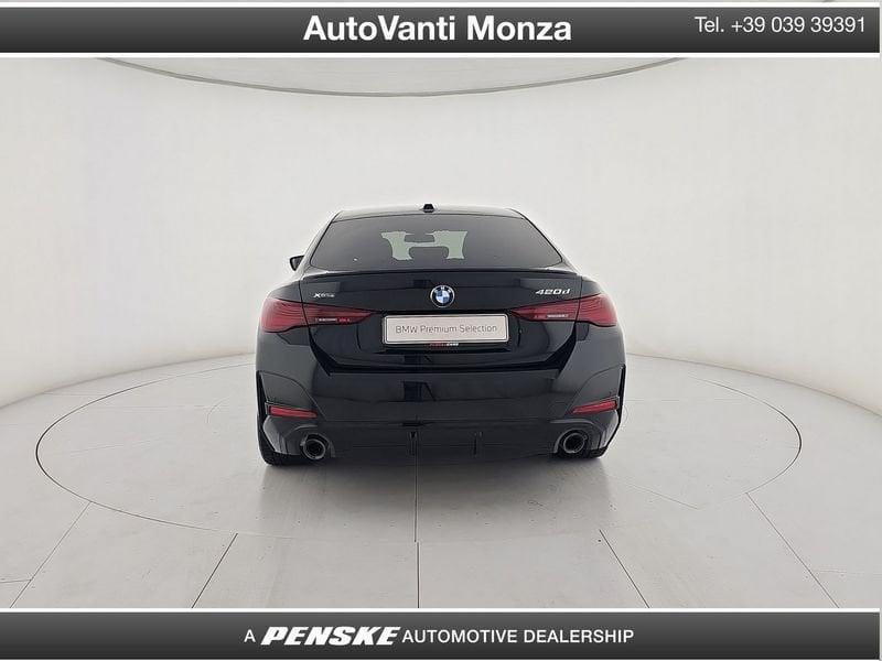 BMW Serie 4 420d Gran Coupe mhev 48V xdrive MSport Pro auto + DOPPIO TRENO DI PNEUMATICI
