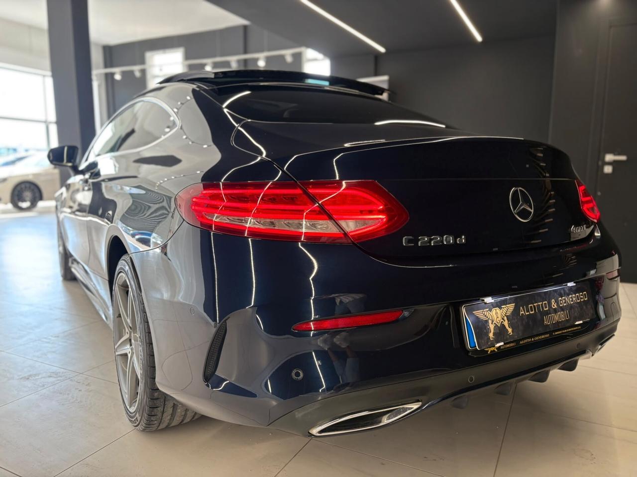 MERCEDES C 220D 4Matic Coupé AMG Premium TETTO