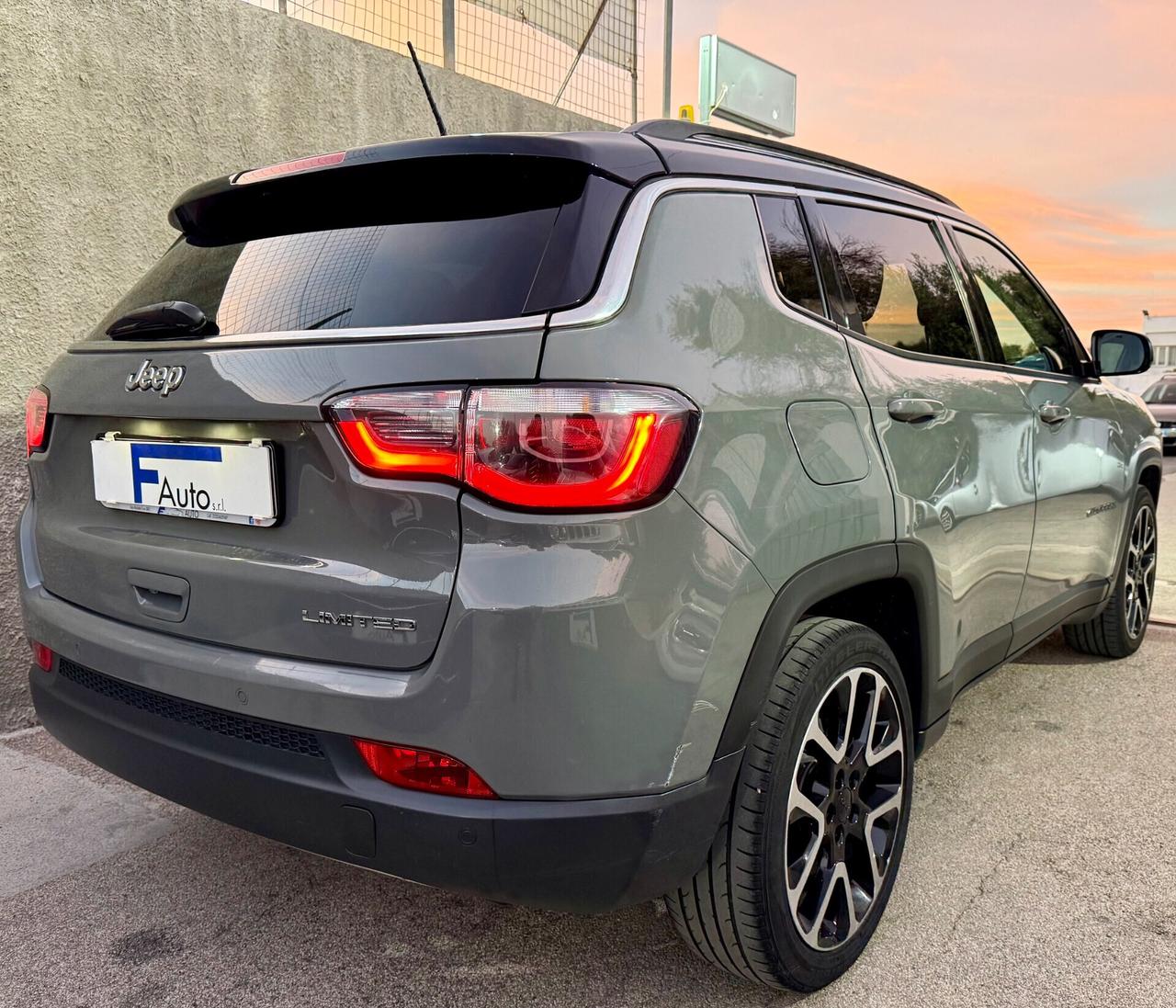 Jeep Compass 1.6 Multijet 2WD Limited FULL OPTIONAL,Cerchi 19”,LED+Xeno,bicolore,pelle,ecc.