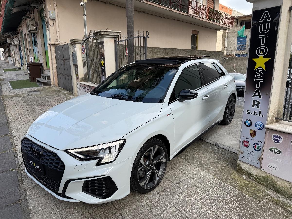 Audi A3 Sportback 30 TDI S-line edition Identity Black 116CV