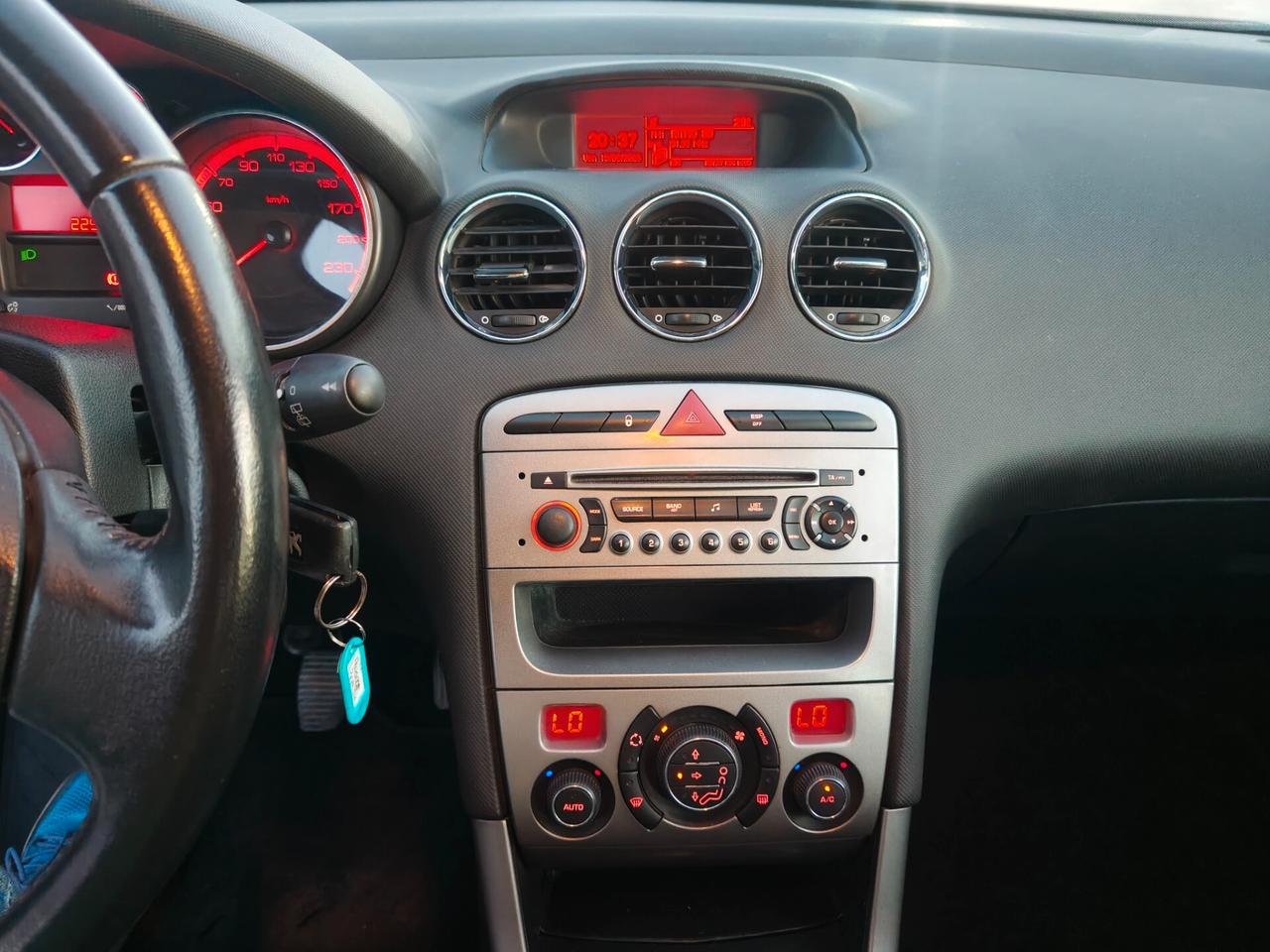 Peugeot 308 2.0HDi 140CV SW Ciel GANCIO TRAINO