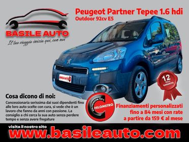 Peugeot Partner Tepee 1.6 HDi 92CV Outdoor