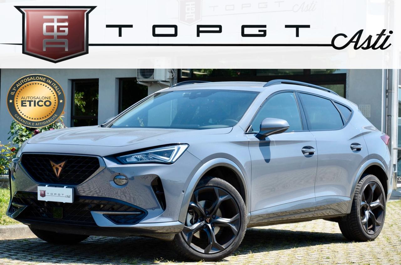 CUPRA FORMENTOR 2.0 TDI 4DRIVE 150cv DSG, UNICOPROPRIETARIO, SERVICE CUPRA, UFF ITALIANA, FULL LED, RETROCAMERA, APPLE ANDROID, PERMUTE