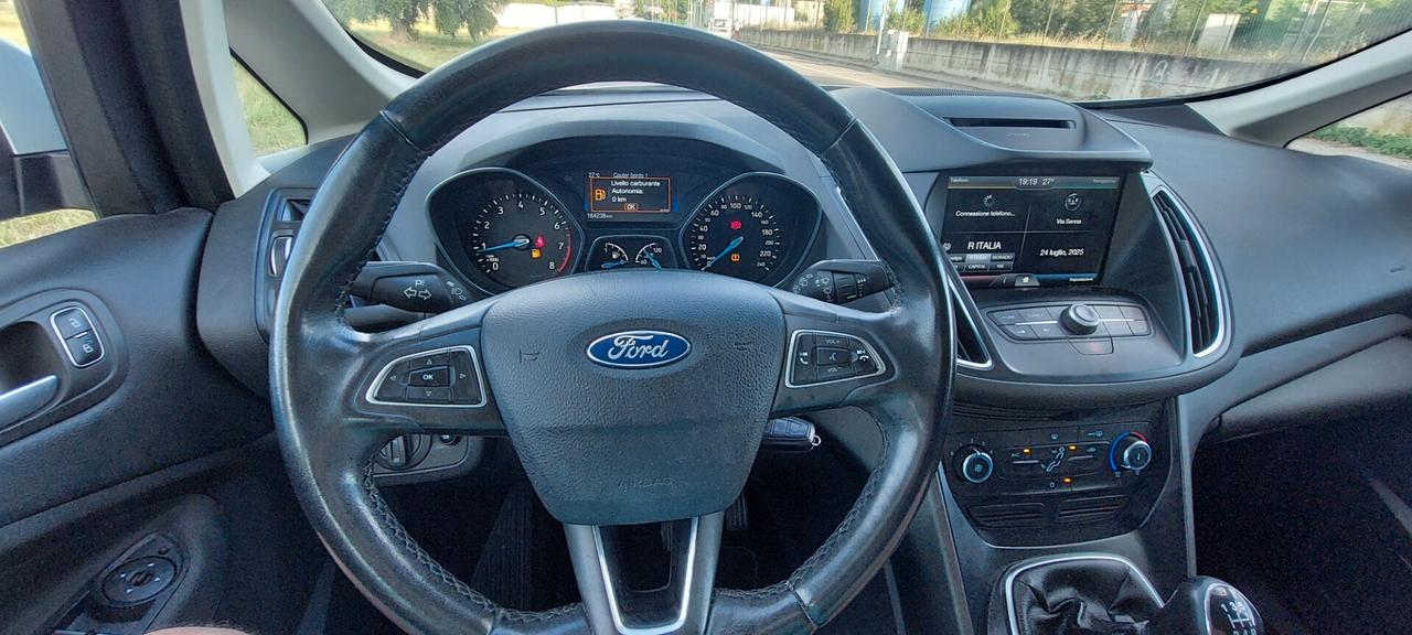 C-MAX 1,6 GPL DI SERIE 120 CV TITANIUM NAVI TELEFONO SENSORI FULL FULL IMPECCABILE