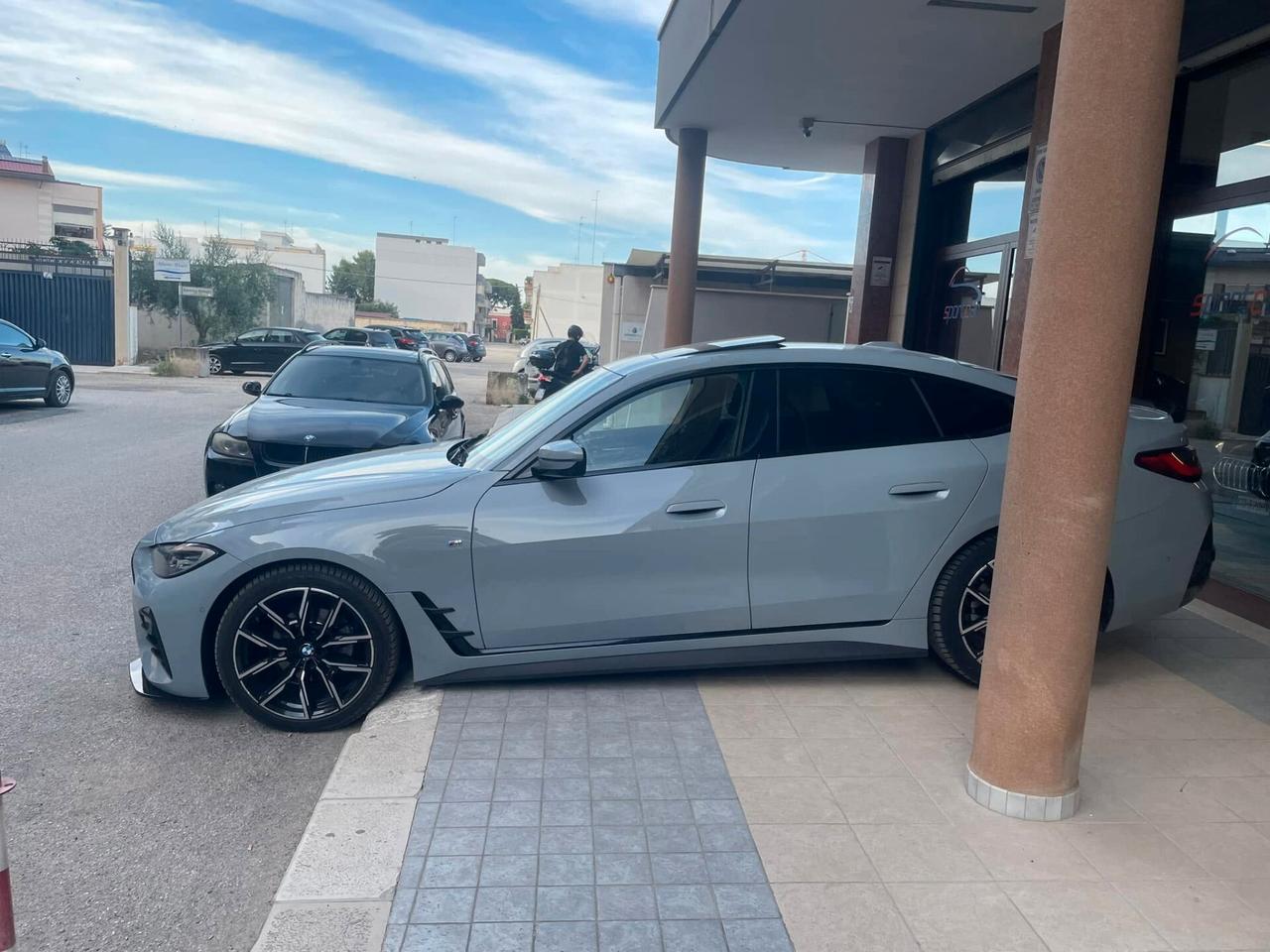 Bmw 420d GC xdrive 48V Msport TETTO NAVY PELLE 19' LED 360