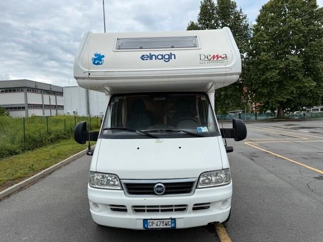 Fiat MANSARDATO 5 POSTI + PORTA BICI + PANNELLI
