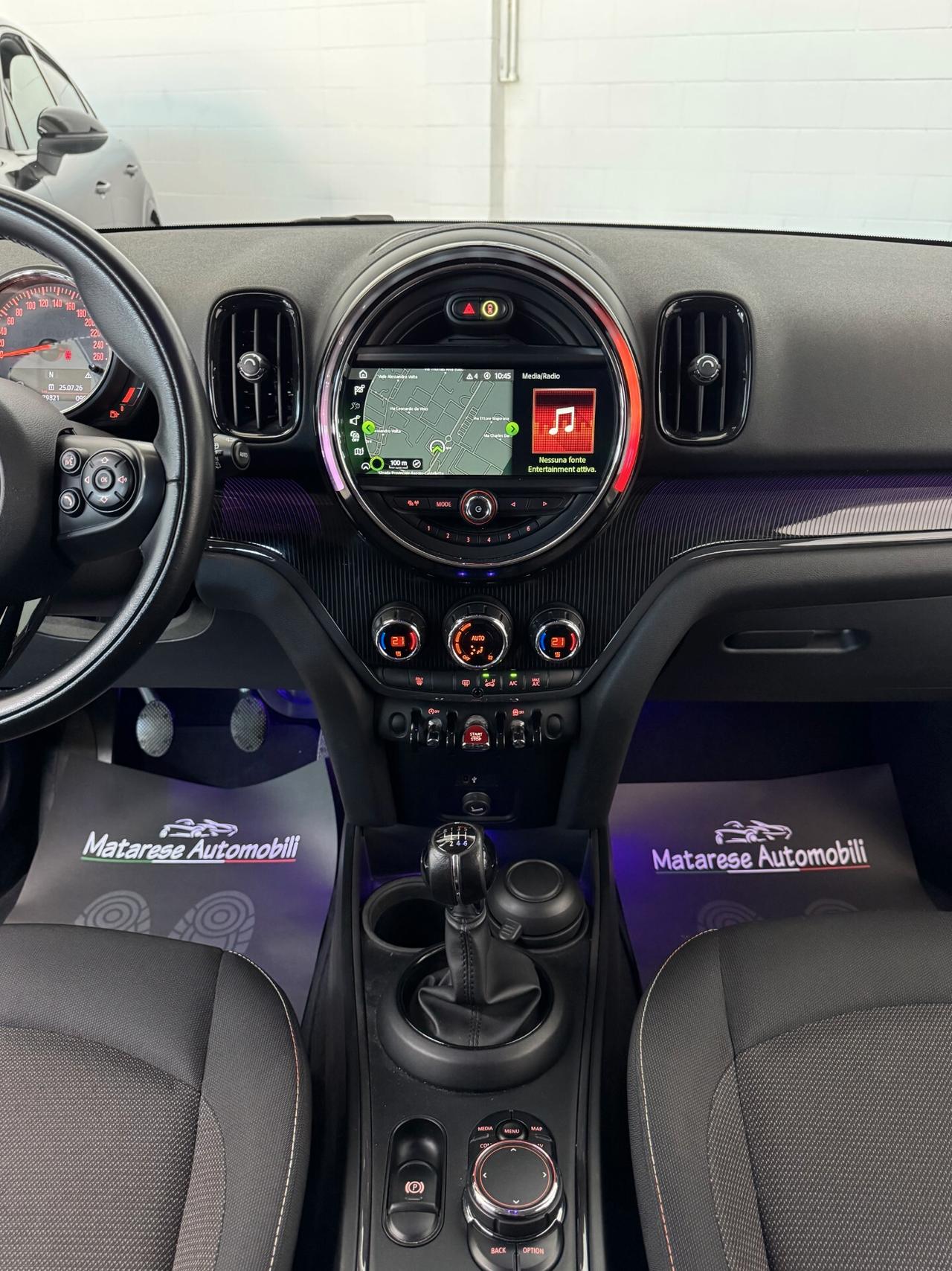 MINI Cooper Countryman 1.5cc 136cv CarPlay Finanziabile OK Neopatentati