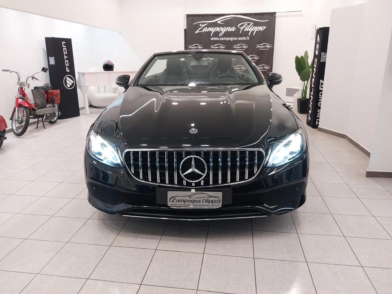 Mercedes E 220d 4Matic Cabrio KM40.000 2018