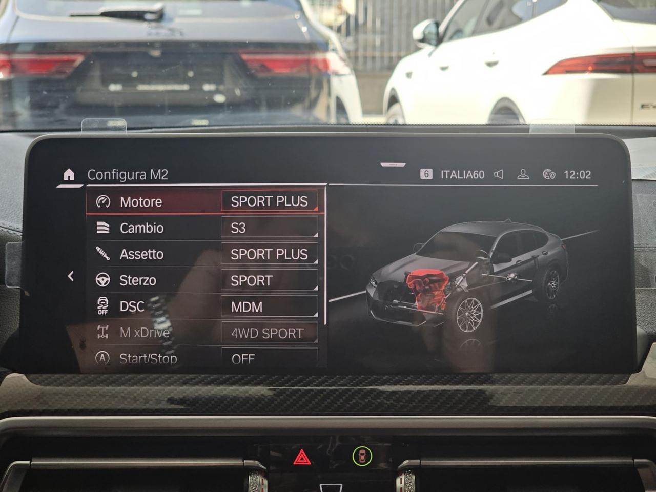 BMW X4 X4 M Competition xDrive Tetto Carbonio Laser