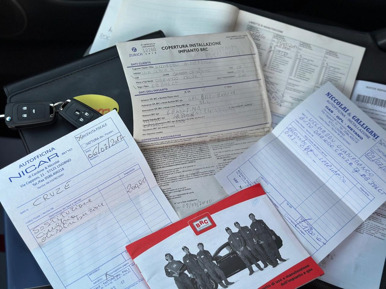 Chevrolet Cruze 2010 1.6 113 CV GPL LS !!! XFETTA!!!