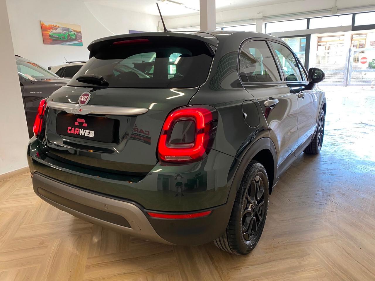FIAT 500X CROSS 1.3Mjt 95CV Led Navy CAM 2019