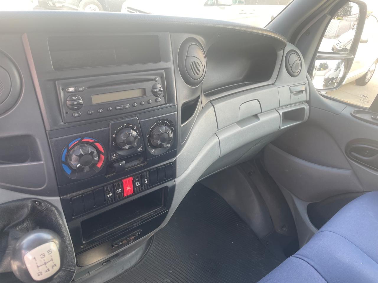 Iveco daily 35c12 7 posti cassone fisso
