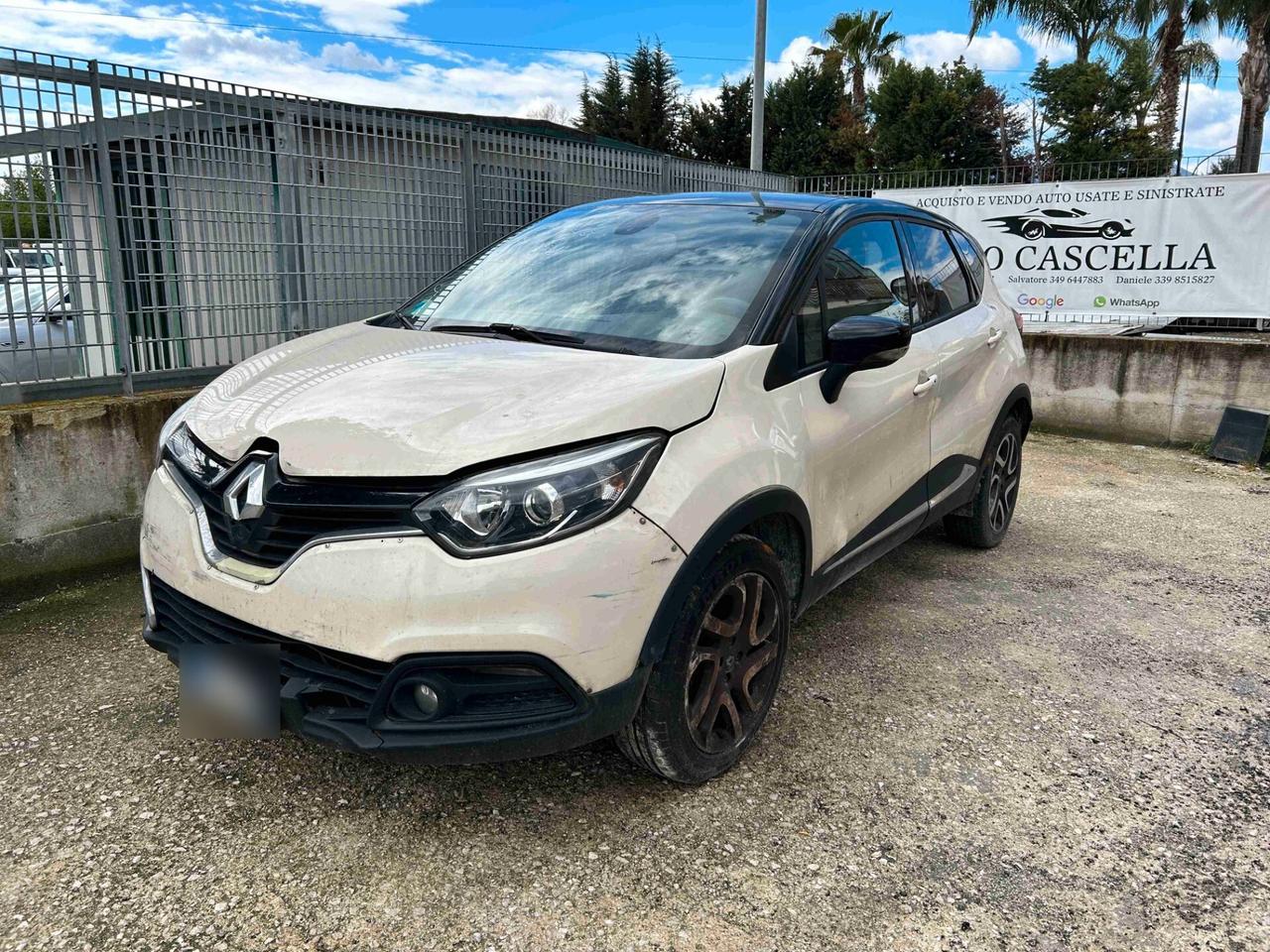 Renault Captur 1.5 dCi 90CV - 2015 Incidentata