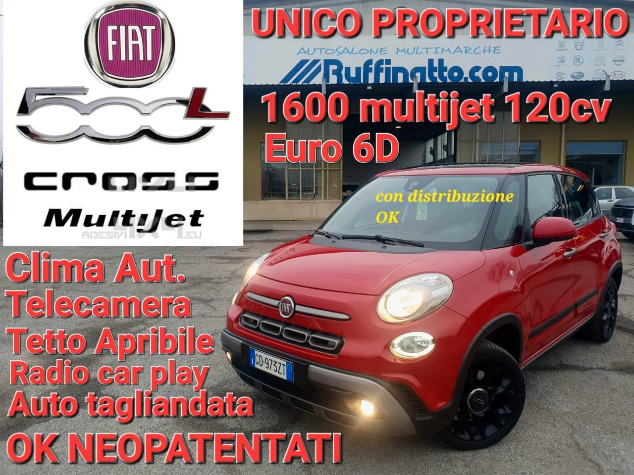 Fiat 500L 1.6 Multijet 120 CV Cross