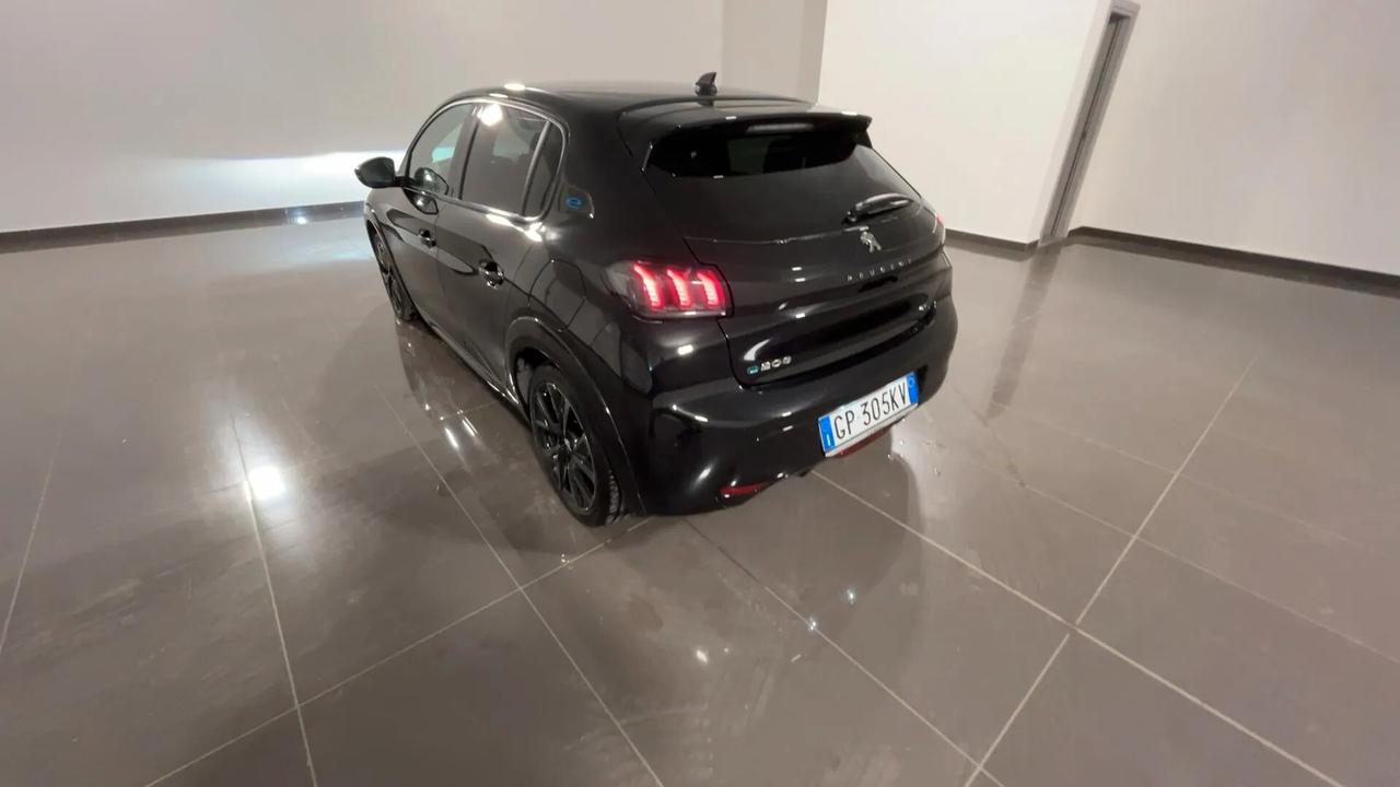 Peugeot 208 motore elettrico 136 CV 5 porte GT