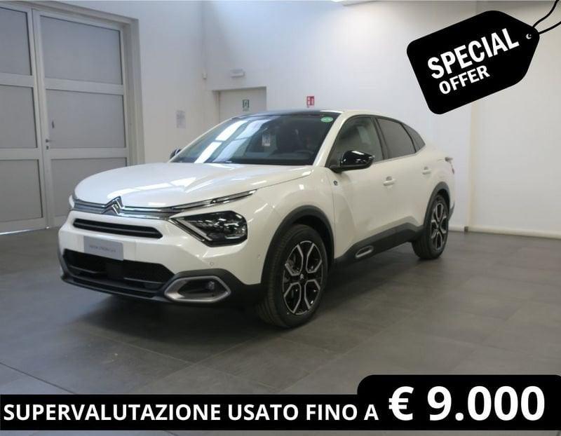 Citroën e-C4 X motore elettrico 100kW Shine
