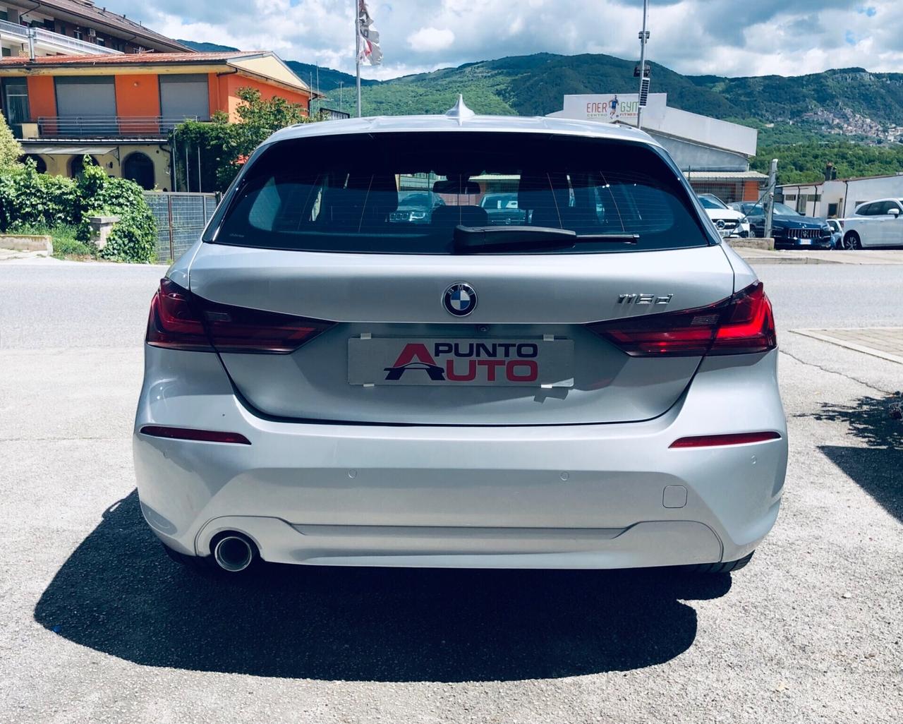 Bmw 116 118d 5p. AUTOMATICA-TELECAM- SPORT argento
