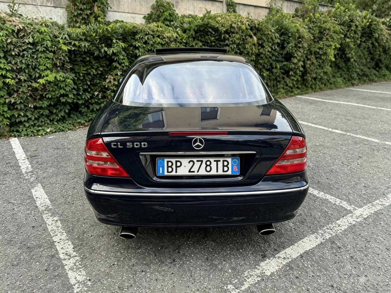 Mercedes-benz CL 500 V8 Coupè - ASI - DA VETRINA