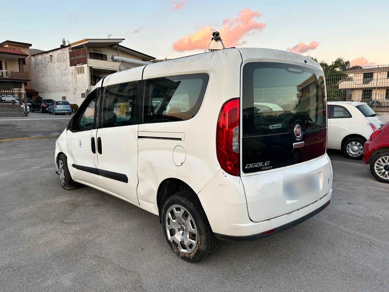 Fiat Doblo 1.6 MJT 120CV Maxi N1 - 2019 Incidentato