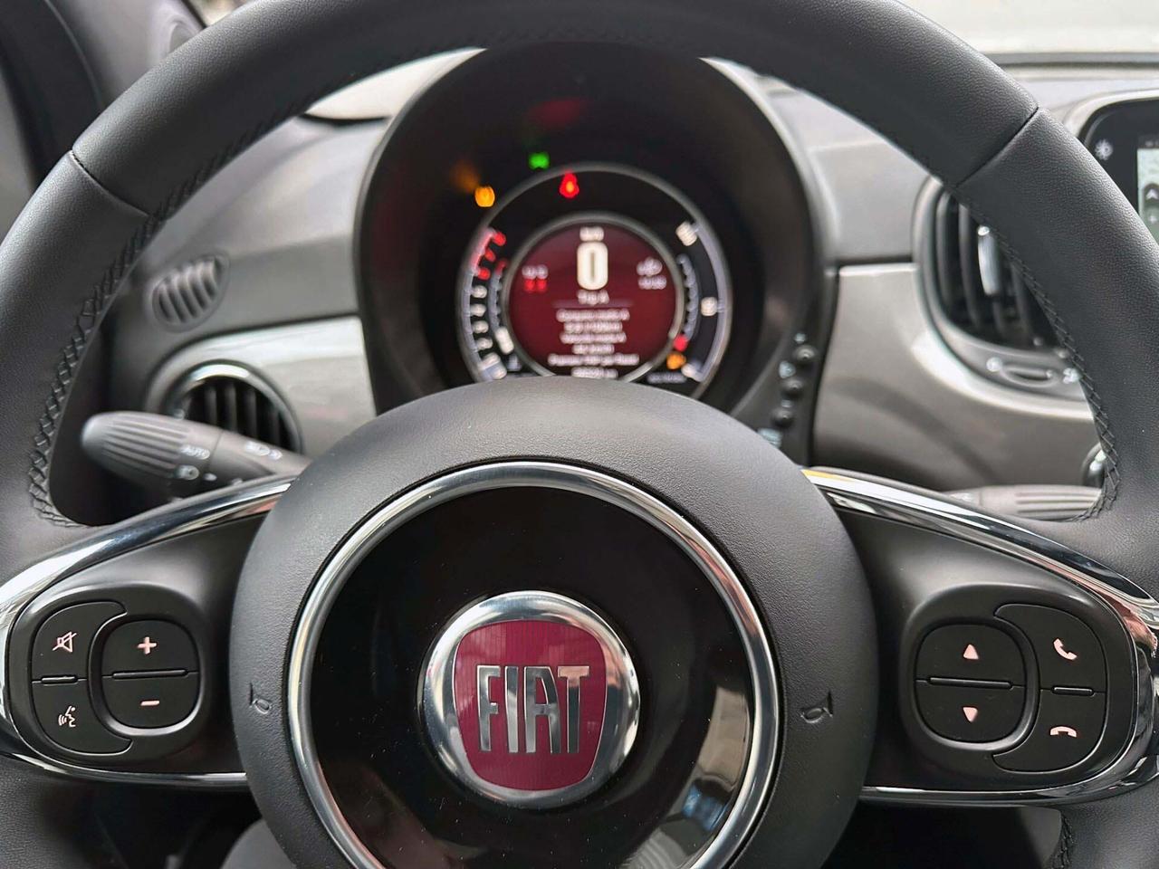 Fiat 500 1.0 Hybrid Dolcevita Unico Proprietario Interni Pelle Bianca