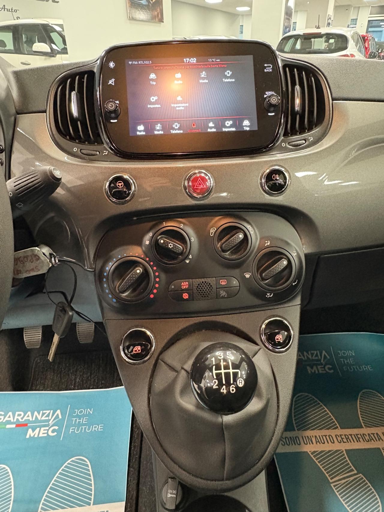 Fiat 500 1.0 benzina Hybrid 70cv 2023 km 39000