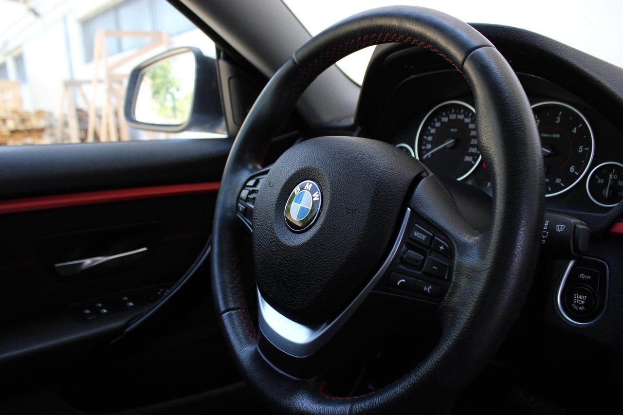 BMW 418d Gran Coupé Sport Line Auto Bianco, Navi, Xenon