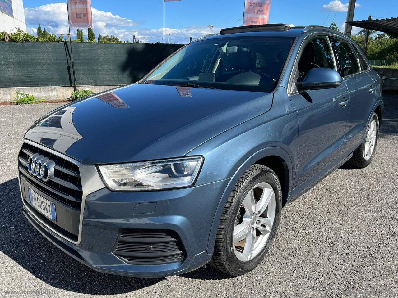 AUDI Q3 2.0 TDI 150CV Quattro S TRONIC Sport|TETTO APRBI E PANOR