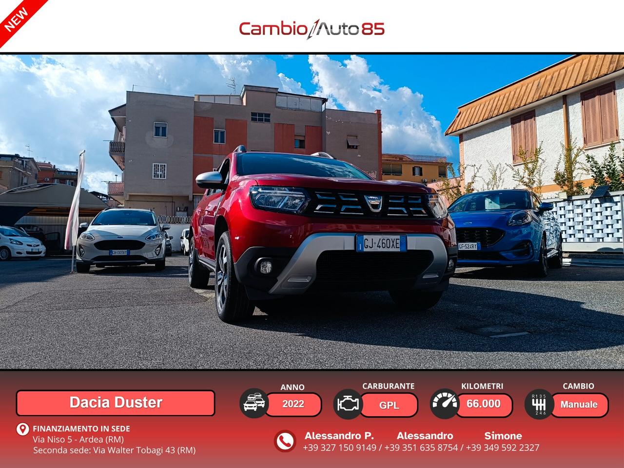 Dacia Duster 1.0 TCe GPL 4x2 Prestige Up