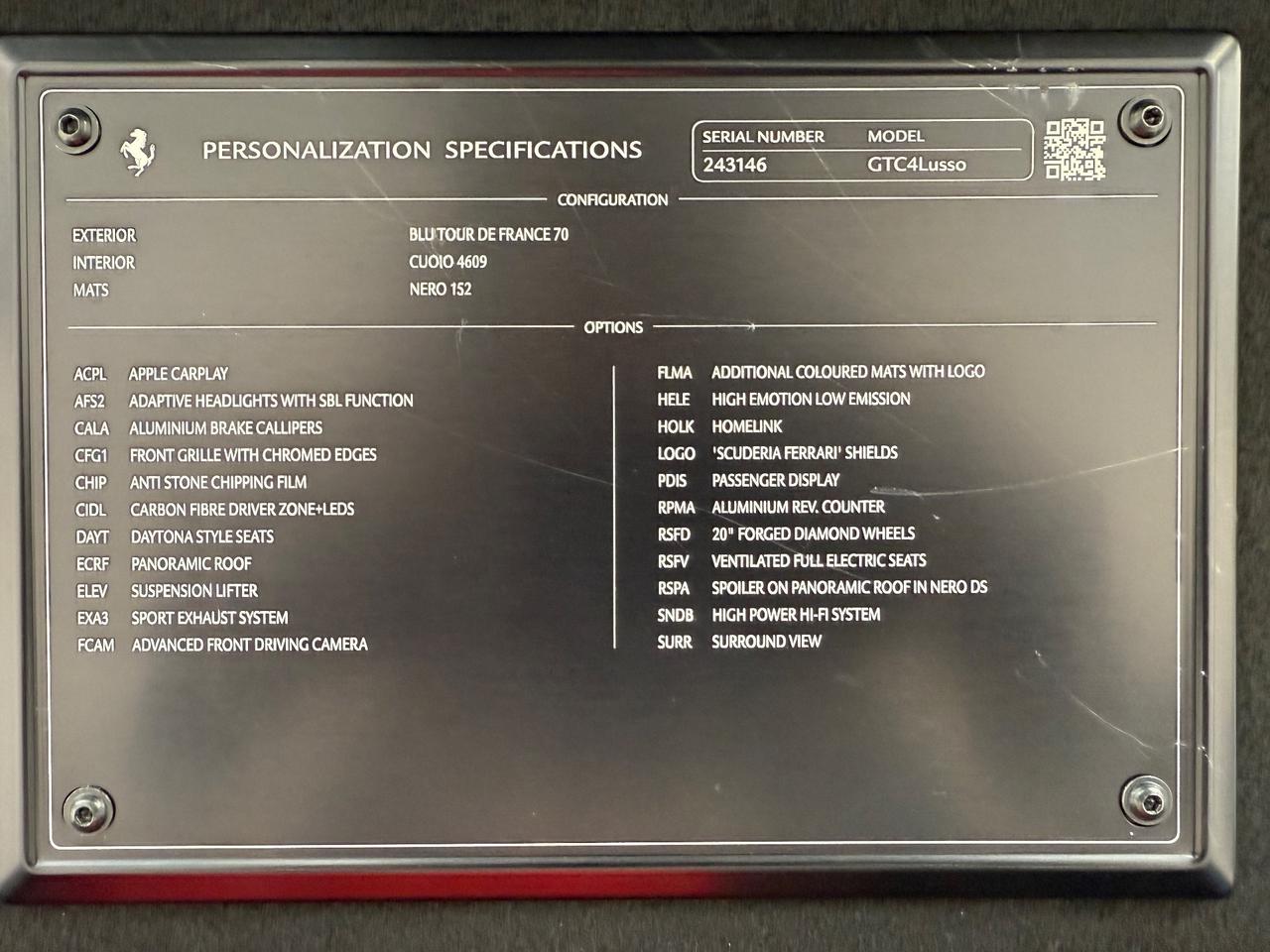 Ferrari GTC4 Lusso - LEGGERE DESCRIZIONE