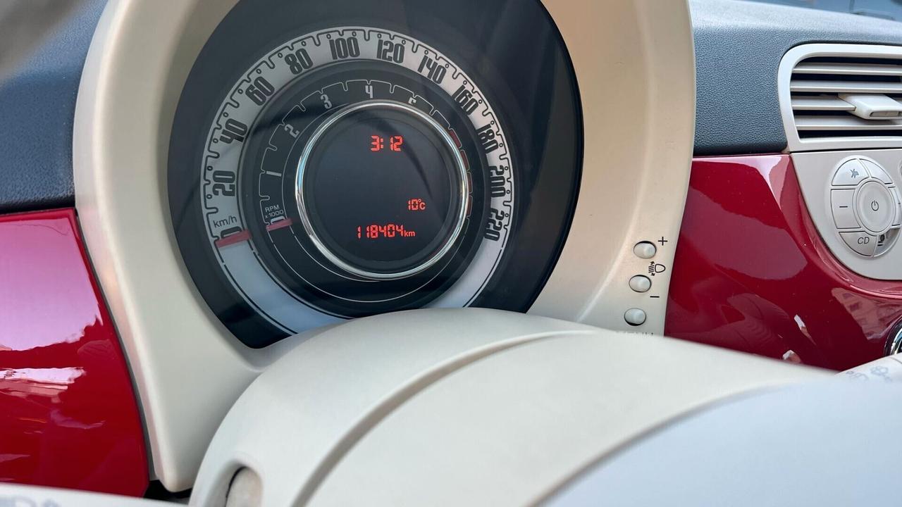 Fiat 500 1.2 Lounge "Unico proprietario"Nord Italia