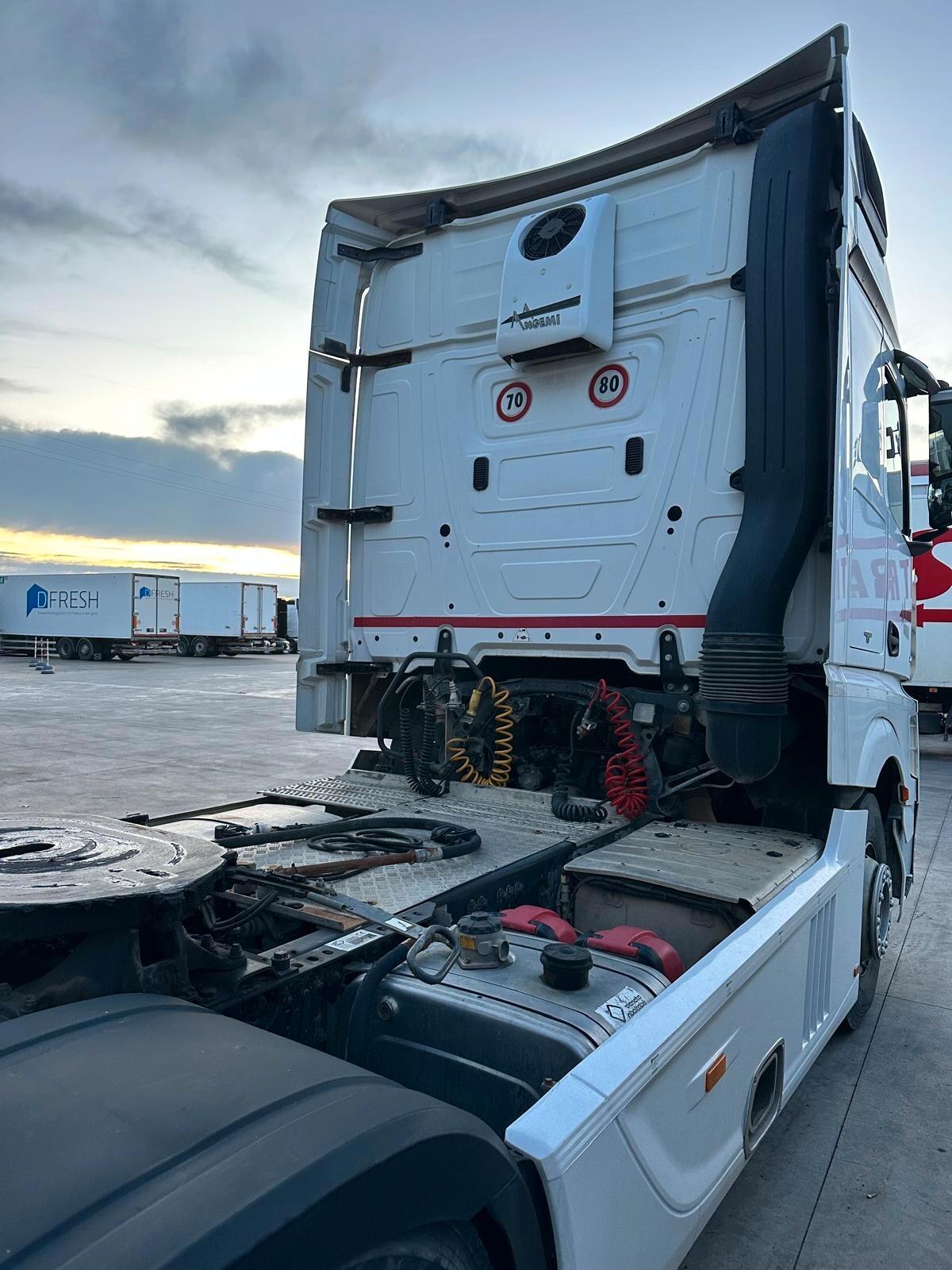 Mercedes Actros 1845 ADR Impianto Idraulico Balestrato Anteriore