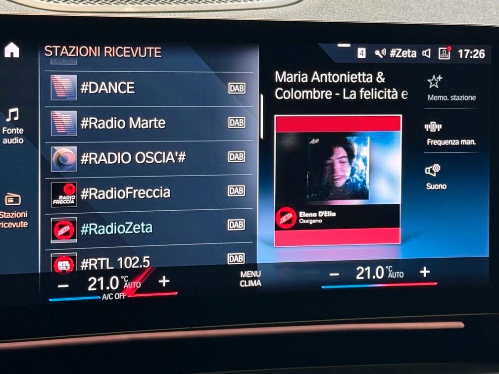 BMW X1 sdrive18i Advantage 136cv auto Led Navi 17" Neopat