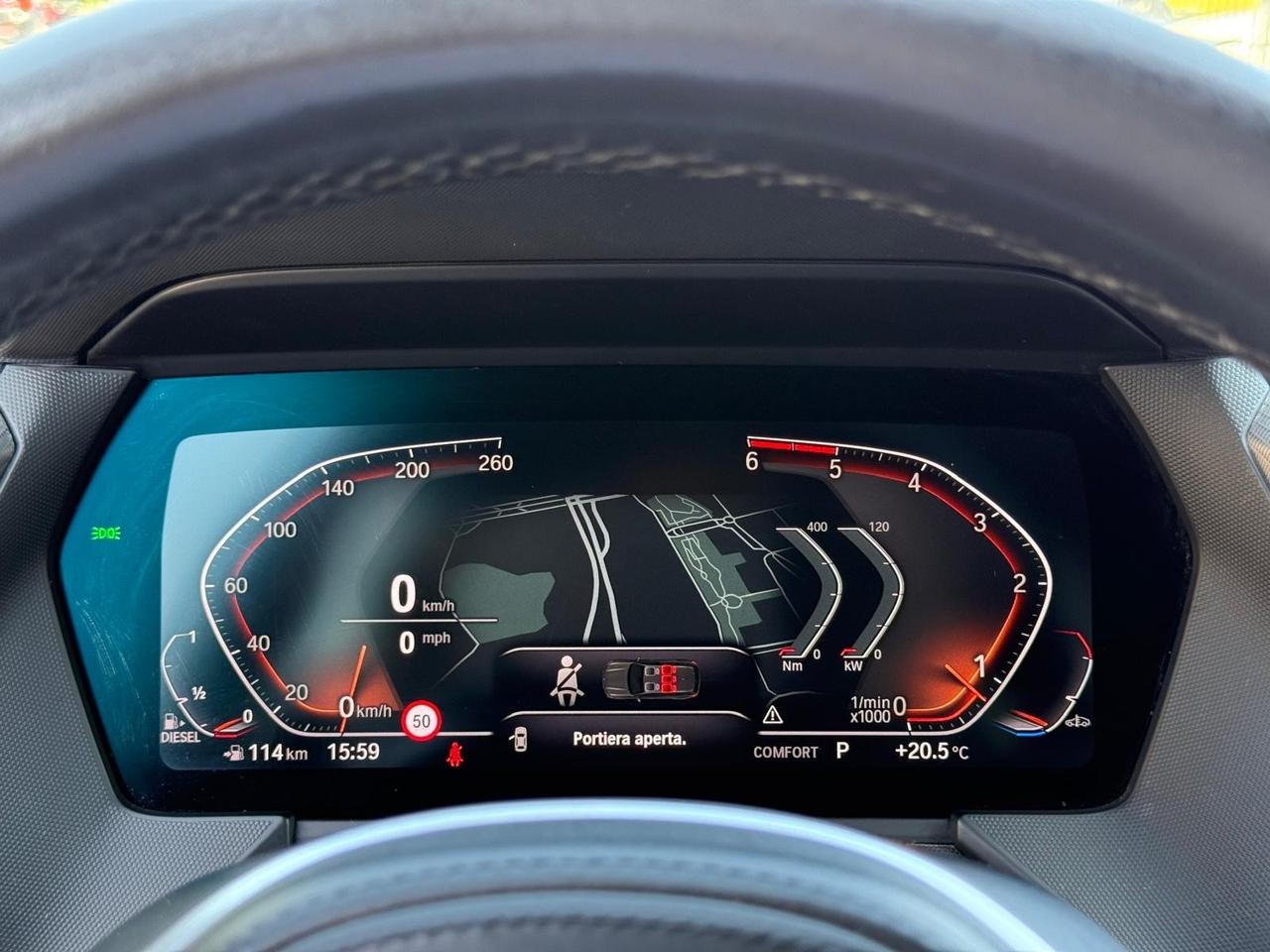 BMW 118d M Sport, LED, Navigatore, Camera, Cambio automatico