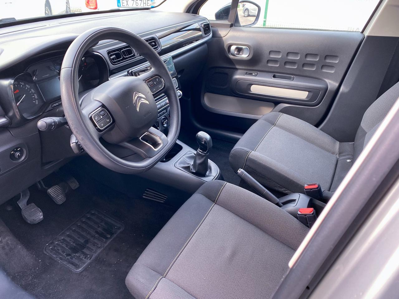 Citroen C3 1.2 benzina 82cv Shine - 2017