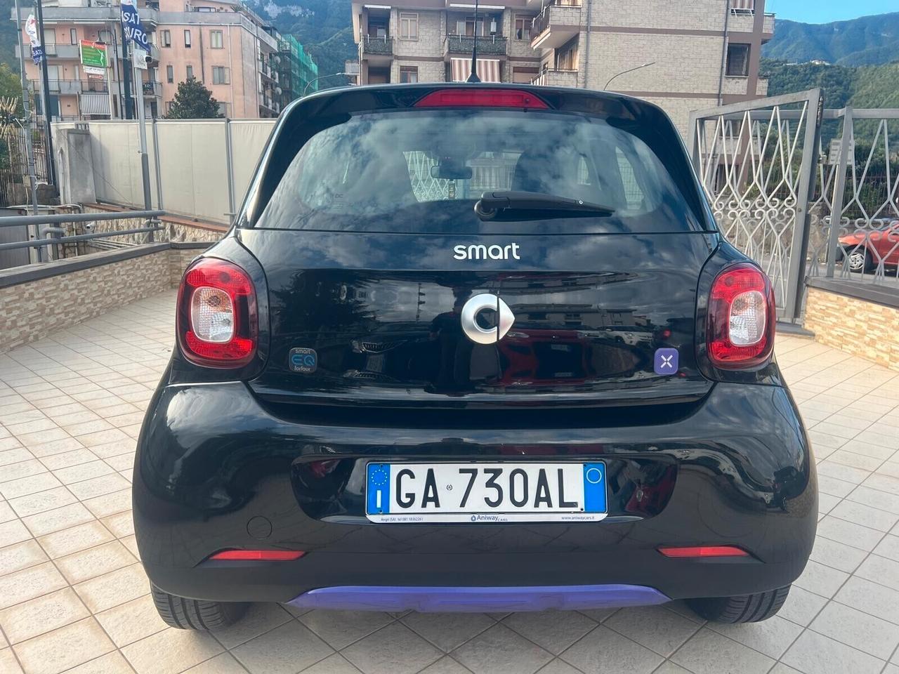 Smart ForFour EQ Enel x - black - Garanzia Smart - 12/2019 - km26.000 - TETTO PANORAMICO