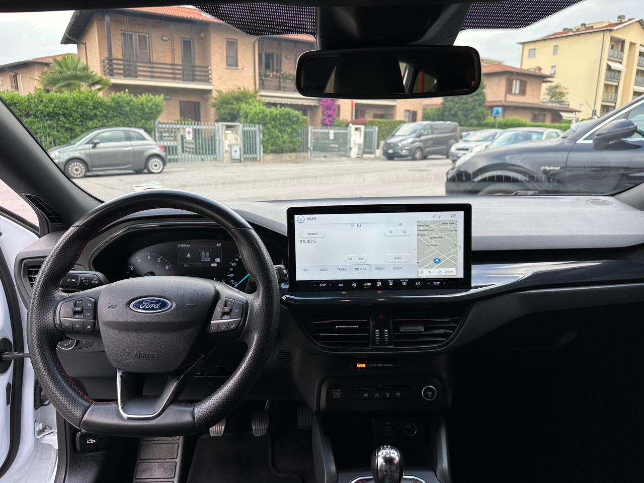 Ford Focus SW 1.0 ecoboost hybrid ST-Line 125cv ok neopat.