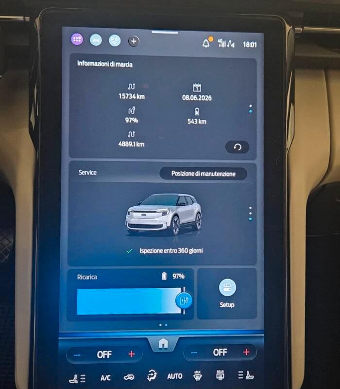 Ford Explorer EV 77kWh Extended Range Premium rwd