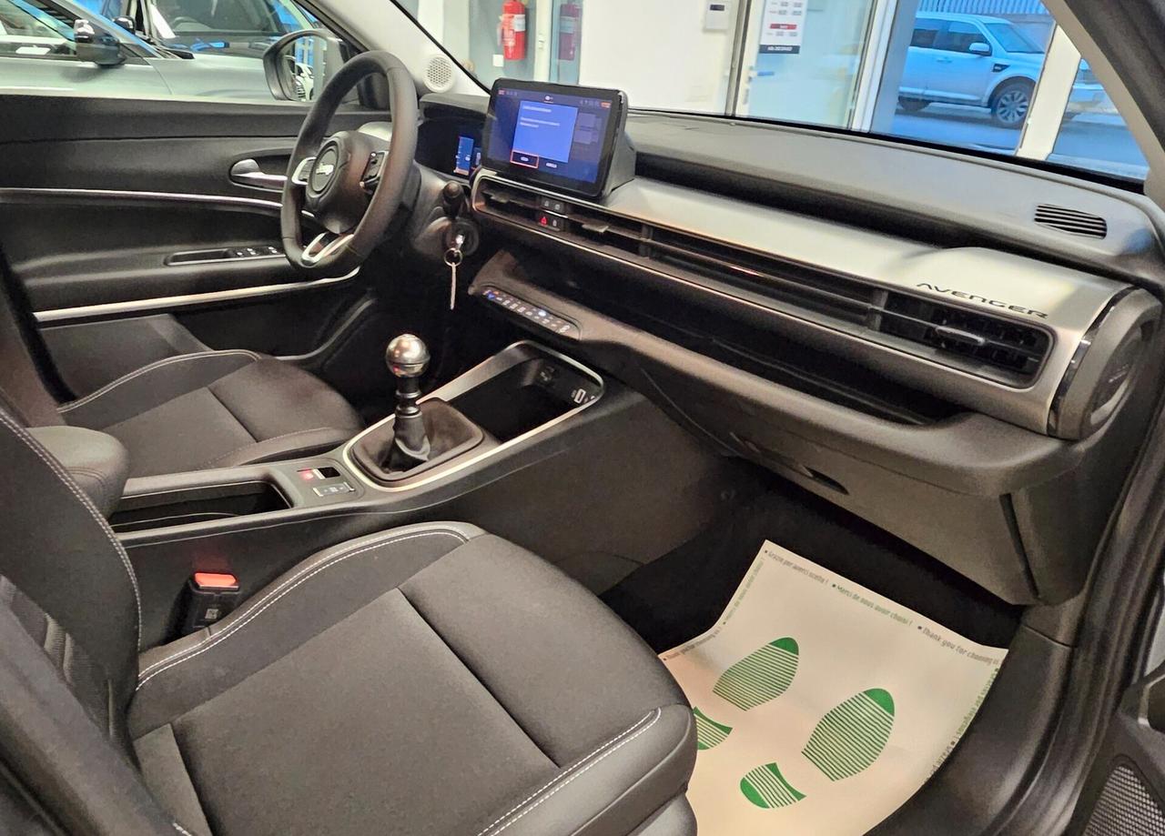 Jeep Avenger LONGITUDINE
