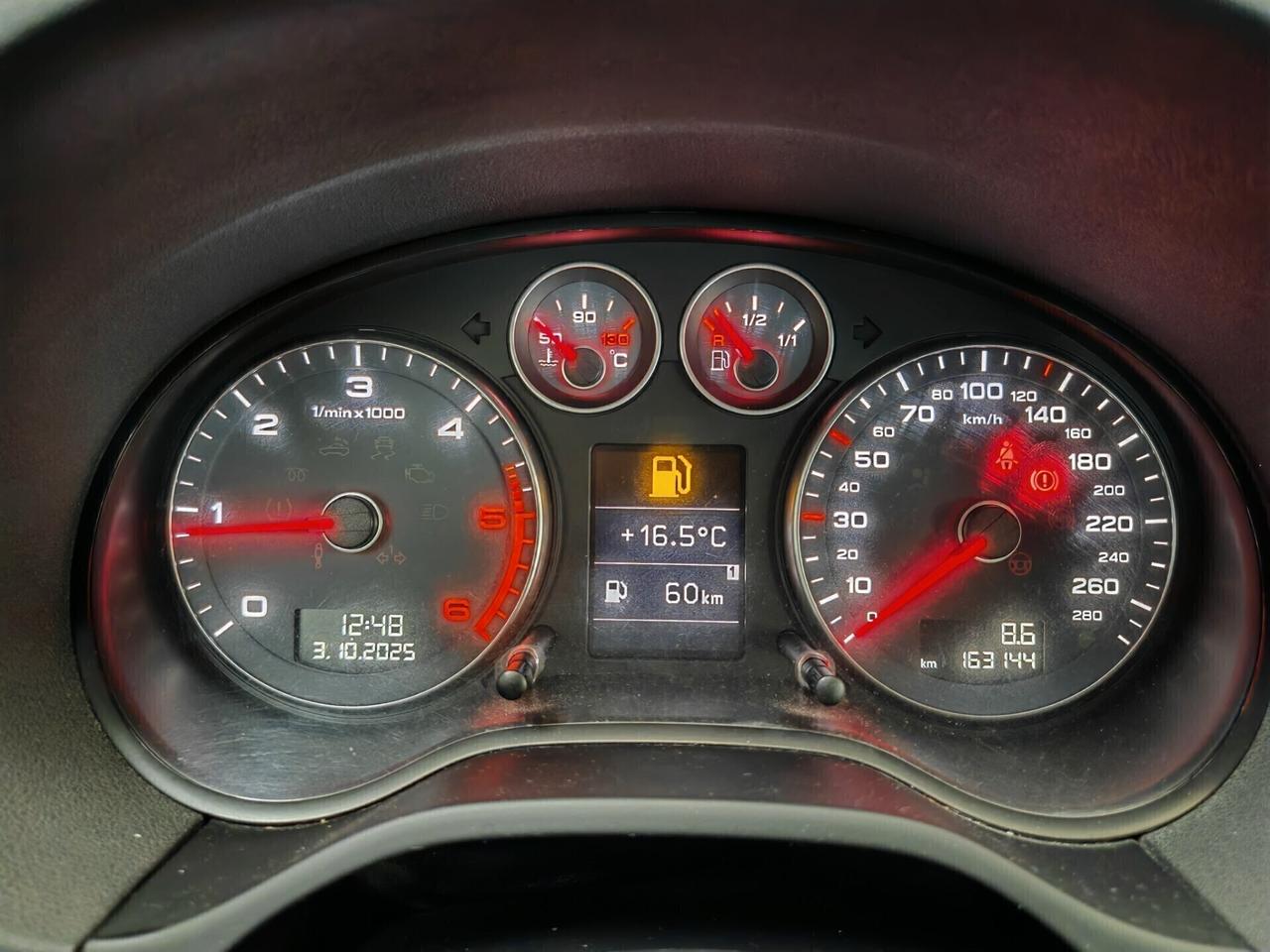 Audi A3 1.6 TDI 90 CV CR F.AP. Ambition