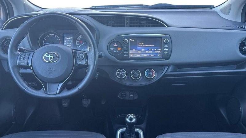 Toyota Yaris III 2017 5 Porte 1.0 VVT-i Active my18