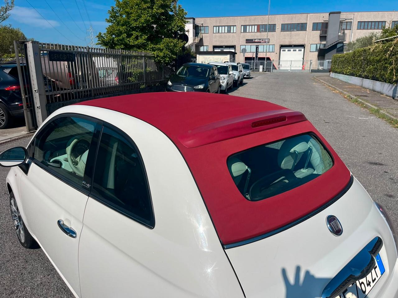 Fiat 500 1.2 benz cabrio solo 59.000 km