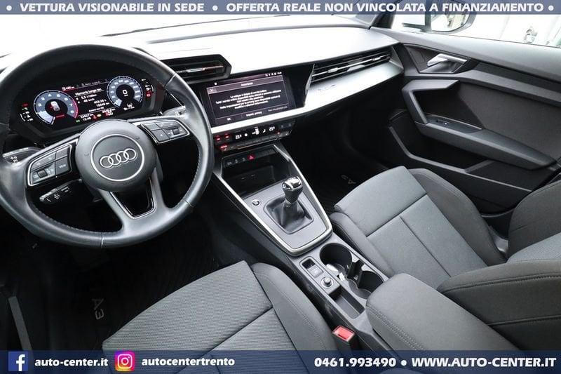 Audi A3 Sportback 35 TFSI Advanced LED 1.5 150CV