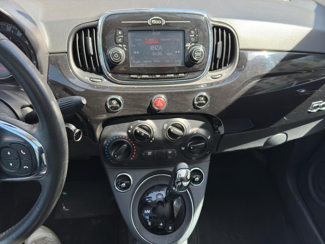 Fiat 500 1.2 69cv Lounge dualogic automatica Tetto 2017