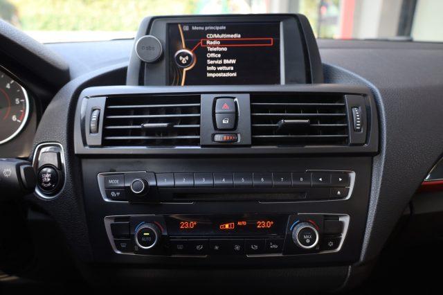 BMW 118 d 5p. Sport Automatica F20 Pelle ROSSA Cartier 18"