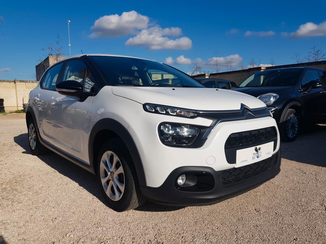 Citroen C3 1.2 PureTech 83cv Led Navy Sensori Cruise