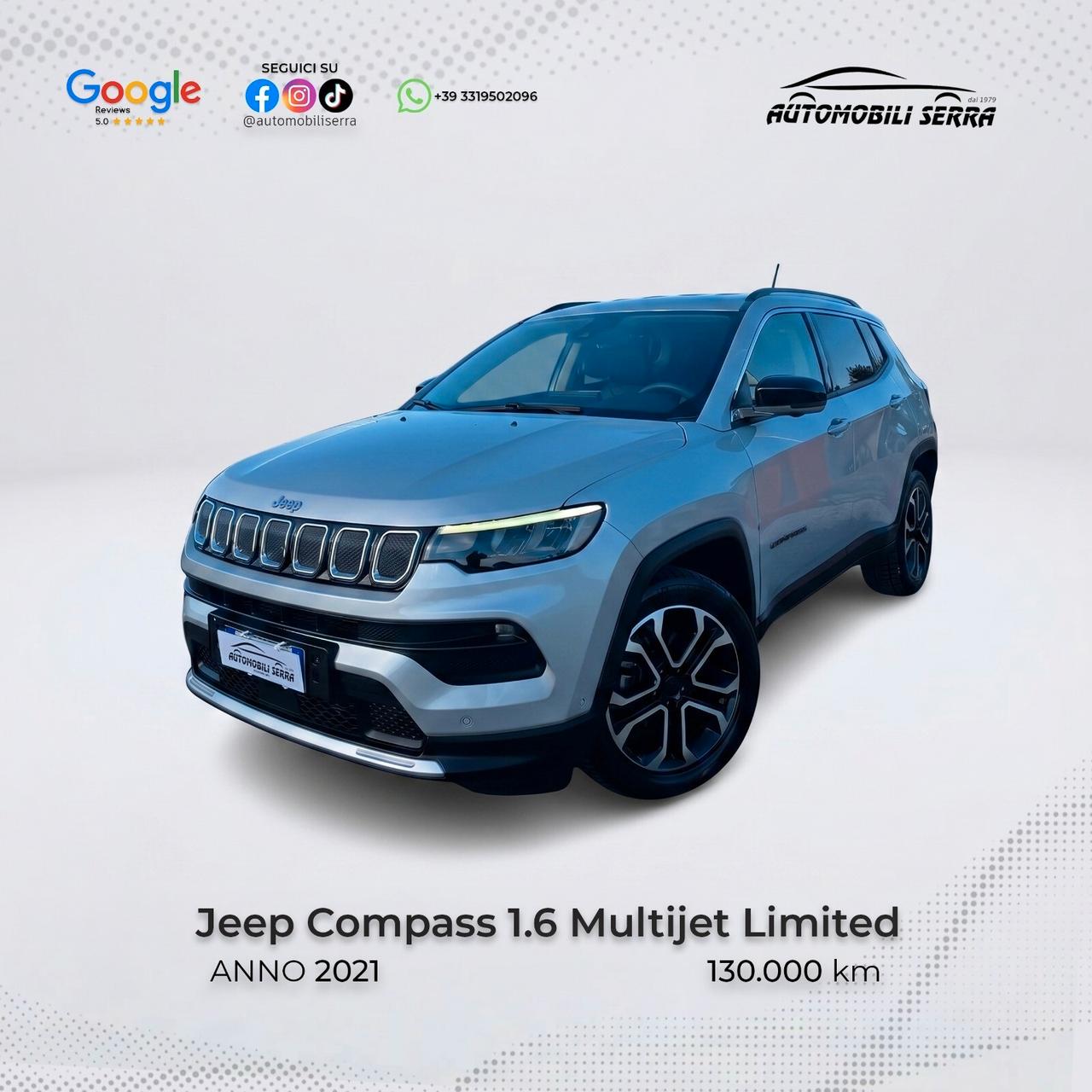 Jeep Compass 1.6 Multijet II 2WD Limited