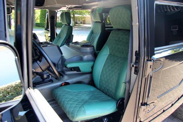 HUMMER H1 6.5 V8 Turbo Diesel Versione Civile-Pelle Verde